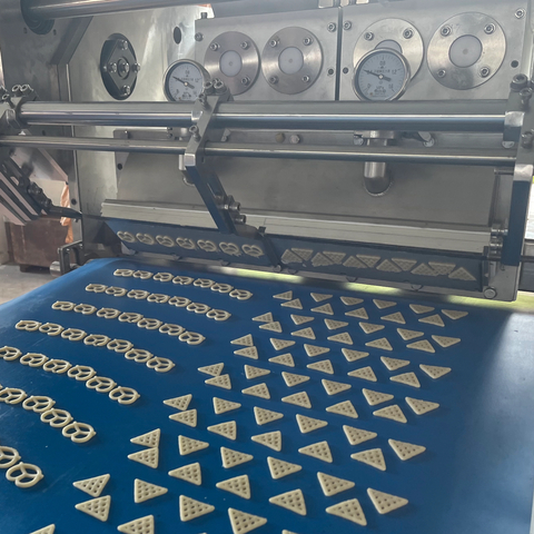 Alkali Su Bisk&uuml;vi Pretzel &Uuml;retim Hattı