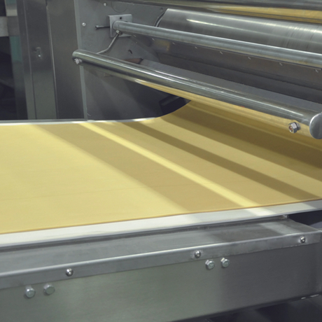 Sheeter ya unga kwa mstari wa uzalishaji wa baiskeli - Sheeter ya mara mbili/mara tatu (B, C, D rollers)